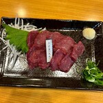 居酒屋いっぽん - 【通常メニュー】熊本肥育馬刺の上赤身