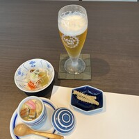 うなぎ処 山道 - 宮崎クラフト地ビール、うなぎの骨、うなぎの煮凝り、うなぎ入り茶碗蒸