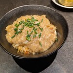 仁修樓 - ドウマン蟹の餡掛け炒飯