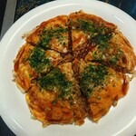 かつみ - お好み焼き(広島)＋エビトッピング
