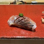 博多 鮨 まつもと - あじ