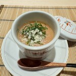 博多 鮨 まつもと - 明太茶碗蒸し