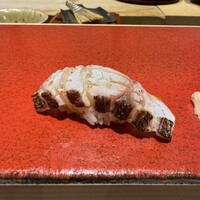 博多 鮨 まつもと - いさきの炙り