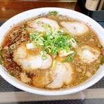 尾道ラーメン 一丁 - 大盛チャーシューメン1050円
