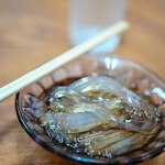 甘味かどや - 料理写真:"石花菜（こるもは、こゝろぶと）"、w/黑蜜（くろみつ）