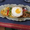 メークマイ - D.海鮮カレー卵炒めとガパオライス目玉焼き1280円