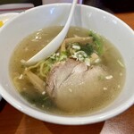 中華料理 大連 - 塩半ラーメン