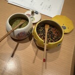 鳥匠 いし井 - 薬味