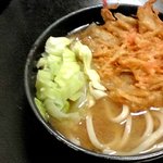 うどん まるも - 天ぷらうどん　大盛