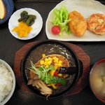 御食事処 萩 - 豆腐ハンバーグ