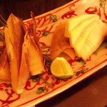 卯月 - 焼筍＆筍刺身