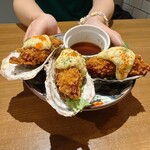 #カキもビールも生がスキ。 船橋駅前店 - 