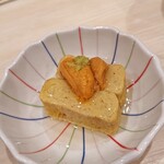 うにむらかみ - まんぞくセット（うに乗せ出汁巻き玉子）