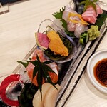 うにむらかみ - うに入り刺身盛合せ