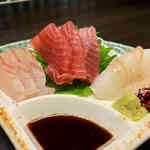 草鍋 喜多呂 - お造り盛り合わせ