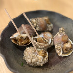 田っくんのサテライト商店 - ◯つぶ貝うま煮¥590