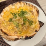 鮨と地酒 地雷也 - 【ホタテ貝味噌焼き】青森の居酒屋メニューの定番と言ったらこれでしょう！