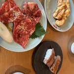 焼肉ハウス 明洞 - 明洞ハラミ、凄い良いホルモン、ハラミ寿司