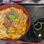 鳩屋製麺 - カツ丼1,100円