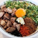 麺屋はなび - ネギラー油まぜそば