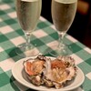 Oyster Bar ジャックポット - お通しとスパークリングワイン
