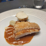 L'ARBRE - 甘鯛鱗焼き　小蕪　フェンネル