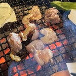 塚原の里 - コロコロ横に転がしながら、皮はパリッと身は少しレアめで食べると、、、最高！