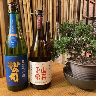 小鉢と日本酒 隠れ家_2