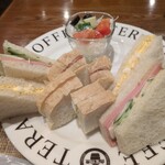 てらにし珈琲店 - サンドイッチ