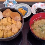樺太食堂 - 小さいおどんぶり　生うに丼　¥3,380円也