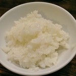 四川担担麺 阿吽 - サービス白飯