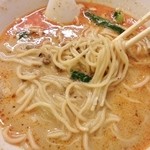四川担担麺 阿吽 - 全部混ぜると更に円やか！