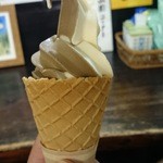 ほてい茶屋 - ほうじ茶ソフトクリームMIX