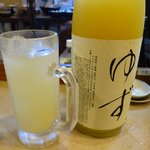 名古屋の立ち呑み 大安 - 柚子酒