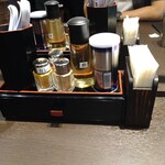 みそきん - カレー粉、山椒、一味、酢、こしょう