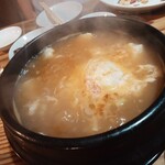 可なり - スンドゥブ、グツグツて美味しい、お気に入りです