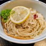 豚一頭清湯麺 - 昆布水つけ麺