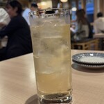 モツの朝立ち - 梅サワー