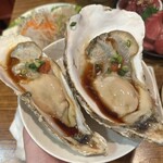 木場場外市場 まぐろ祭 - 生牡蠣