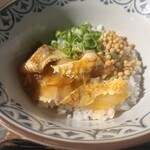 武蔵野うどん 澤村 - 宇和島鯛めし風小丼