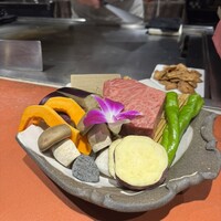 宮崎尾崎牛 鉄板焼き 吟 梅田ヒルトンプラザウエスト - 