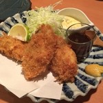 和膳と酒肴 廚 - カキフライ（昆布森産カキ）
