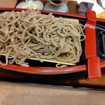 そば処せきや - 舟盛りで迫力あります