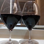 札幌 鮨 銀座 一 - あれ？どうして白ワインの写真無いの？笑