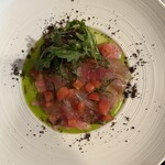 Bonne chance! M - お魚のカルパッチョ