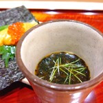 札幌 鮨 銀座 一 - 徳川家康を感じる赤出汁♩笑