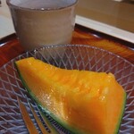 札幌 鮨 銀座 一 - 赤肉メロン♩