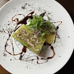 Bonne chance! M - 穴子と焼き茄子のテリーヌ