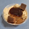 ドンレミーアウトレット - ベルギー生チョコプリンのアラモード（190円）