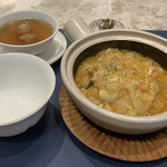 蟹王府 - フカヒレと蟹肉のかけご飯